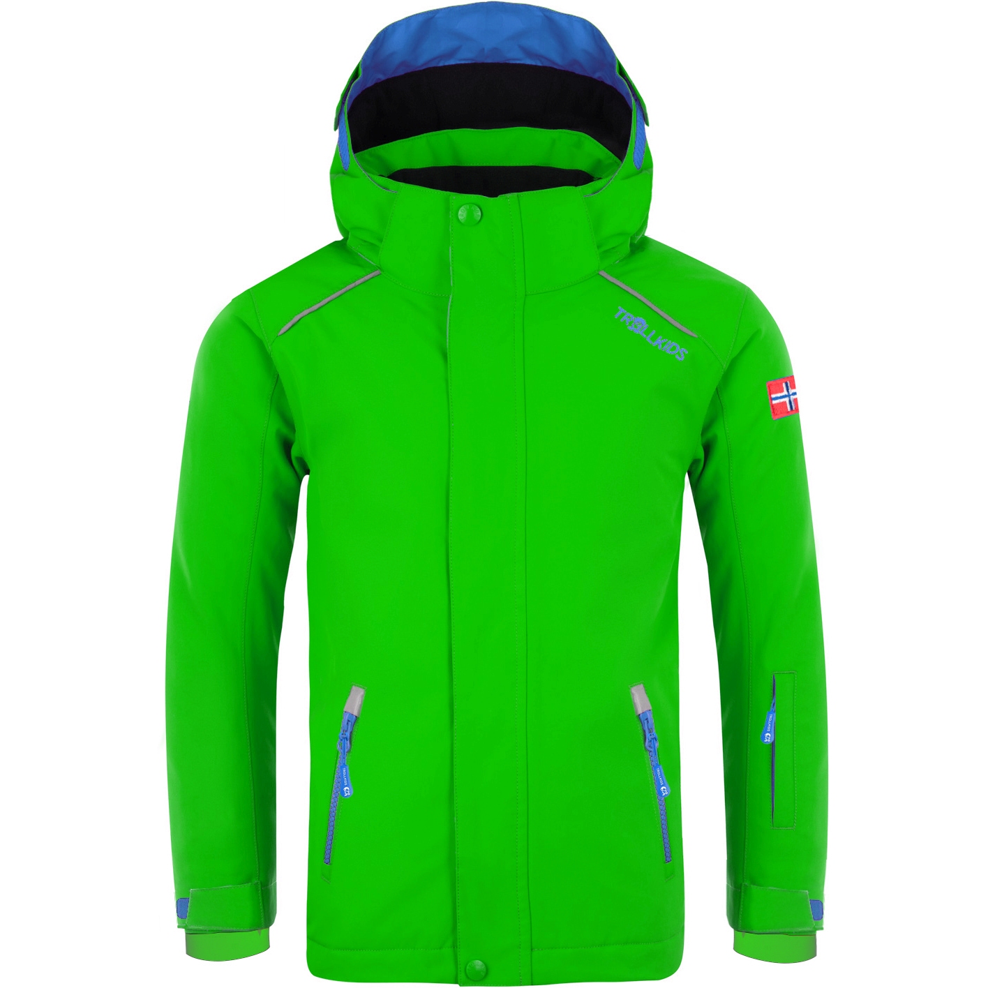 Image of Trollkids Holmenkollen PRO Snow Jacket Kids - Bright Green