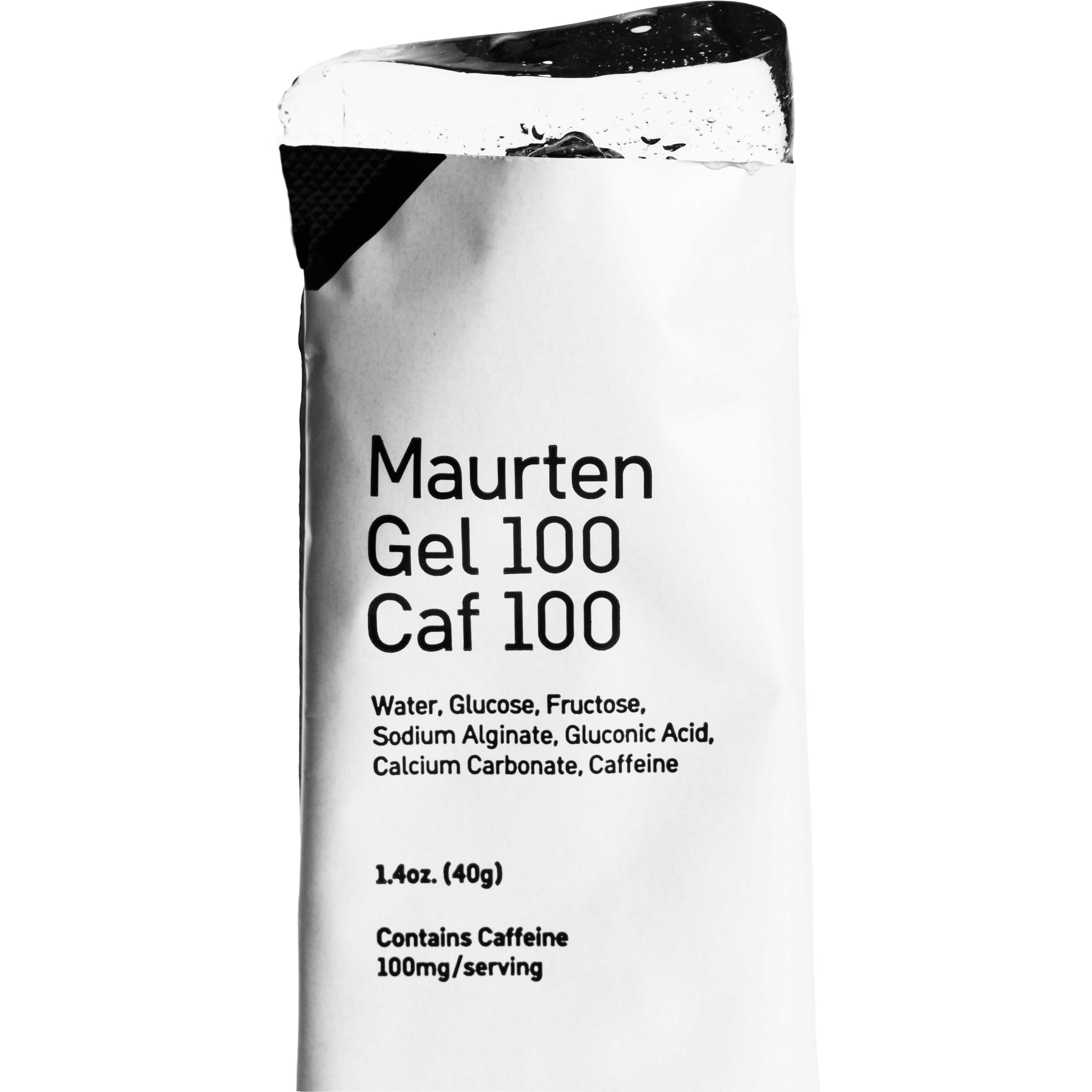 MAURTEN Gel 100 CAF 100 - Carbohydrate gel + caffeine - 40g | BIKE24