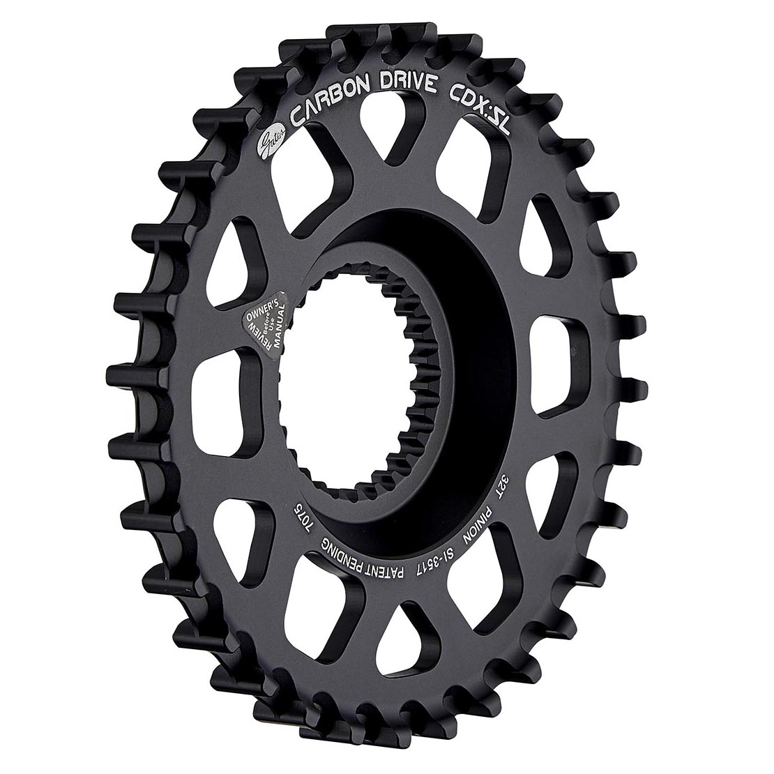 Picture of Gates Carbon Drive CDX Centertrack Sprocket - Front - Pinion - Aluminium