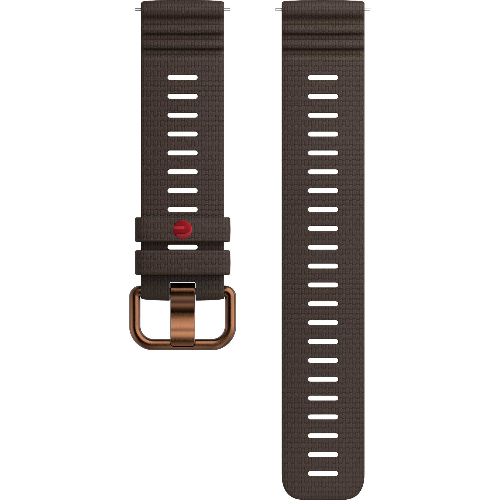 Produktbild von Polar 22mm Silikon Armband S-L - braun