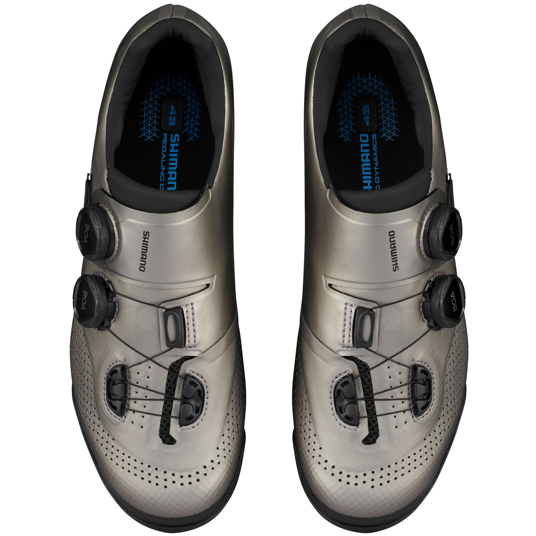 Shimano SH-XC702 Cycling Shoes Men - Wide - silver | BIKE24