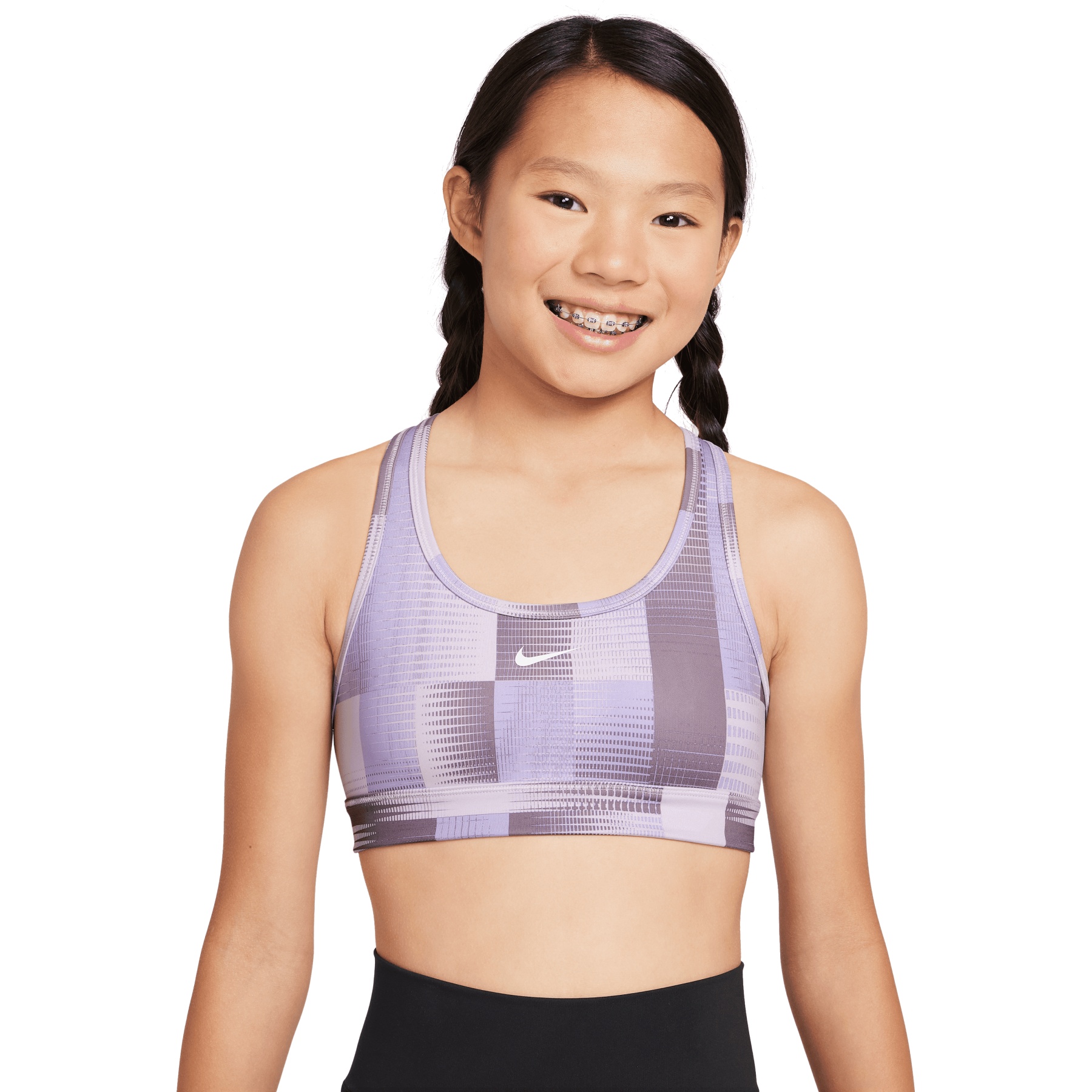 Produktbild von Nike Dri-Fit Reversible Sport-BH Mädchen - hydrangeas/doll/white HJ4253-515