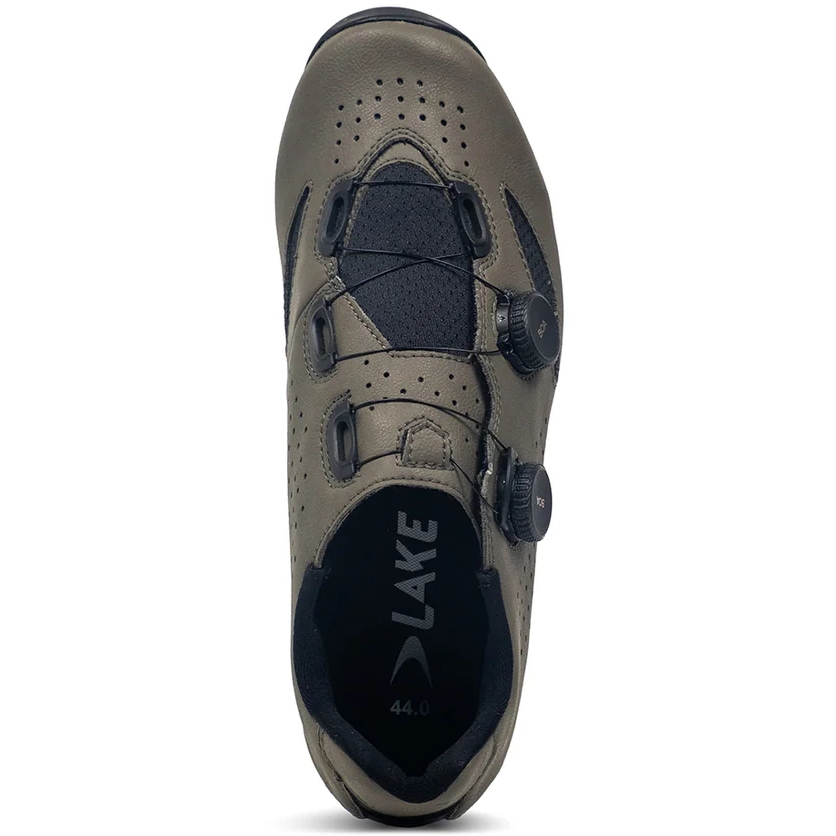 Lake MX239 Gravel Shoes Men - Wide - clarino stone/black | BIKE24