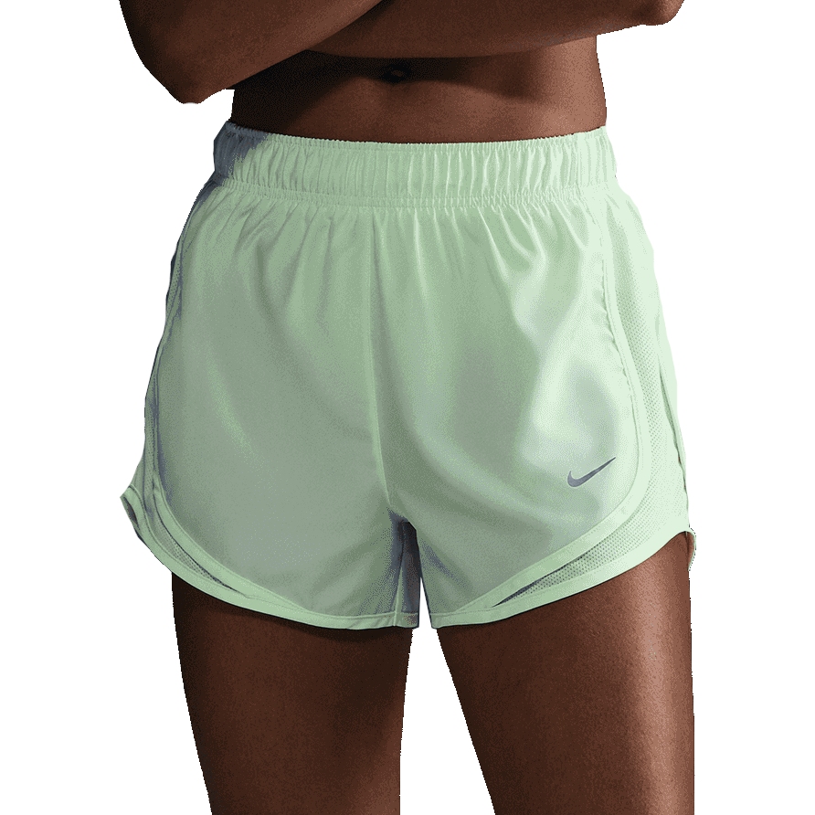 Produktbild von Nike Tempo Dri-FIT Mid Rise Laufshorts Damen - barely volt/barely volt/reflective silver HM6096-701