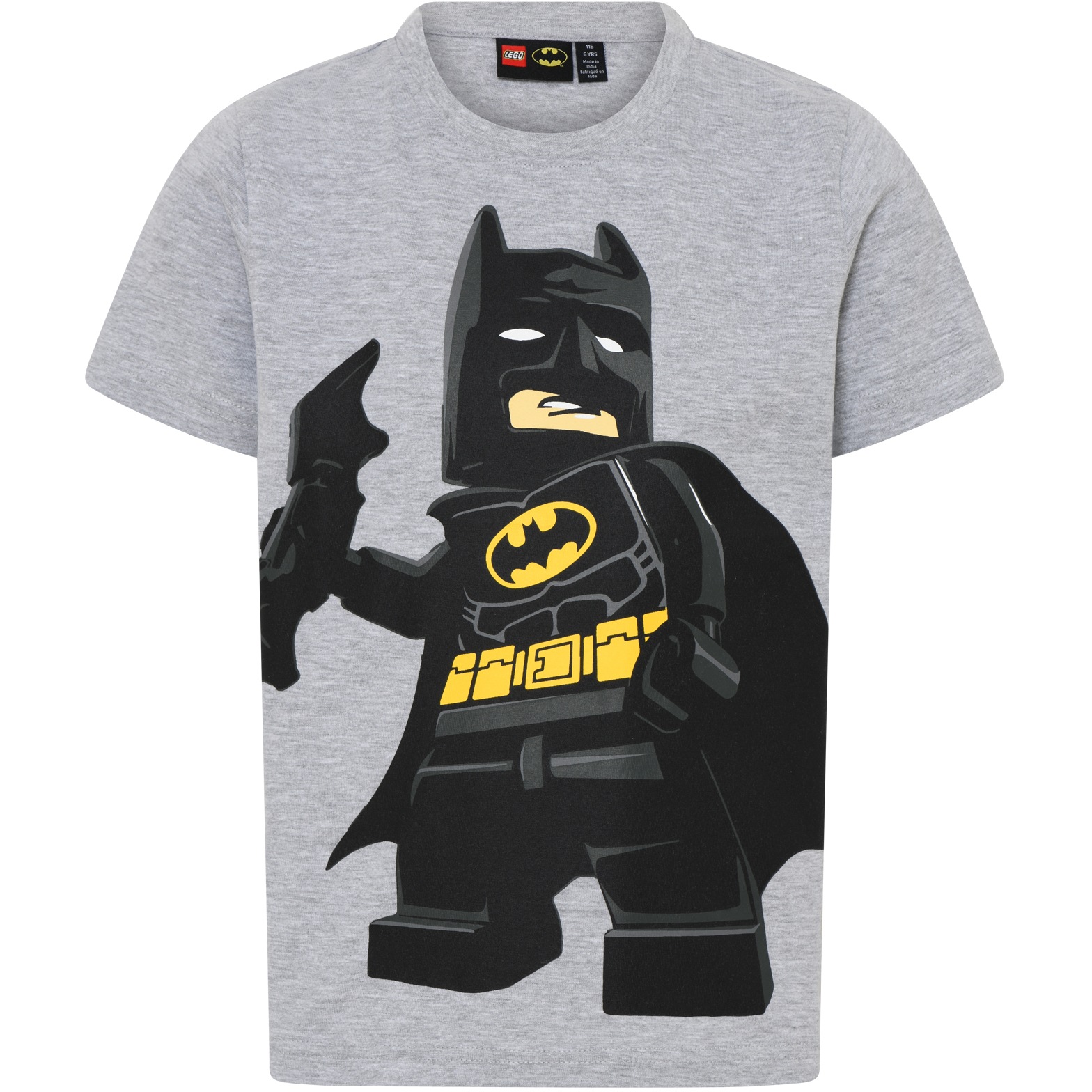 Productfoto van LEGO® Taylor 315 - Batman Classic Jongens T-Shirt - Grey Melange
