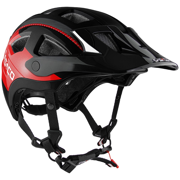 Productfoto van Casco MTBE 2 Helmet - black red matt