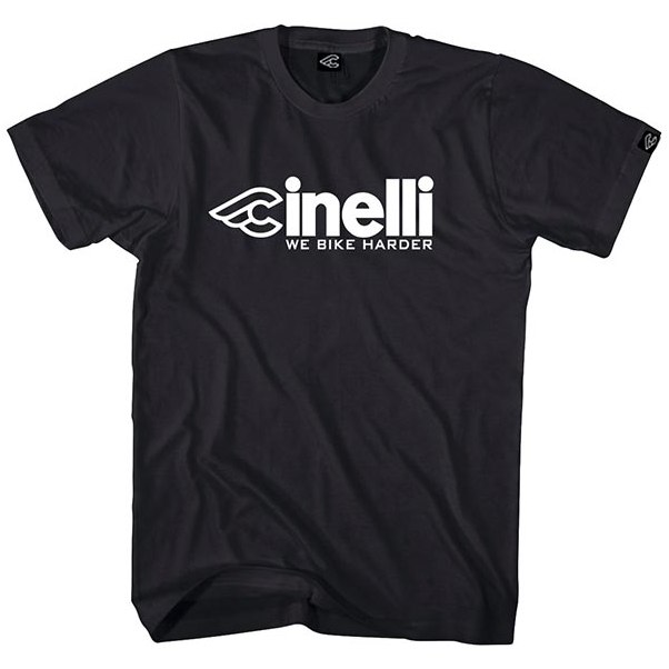 Image of Cinelli We Bike Harder T-Shirt