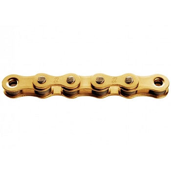 Image of KMC Z1 Wide Singlespeed Chain - gold