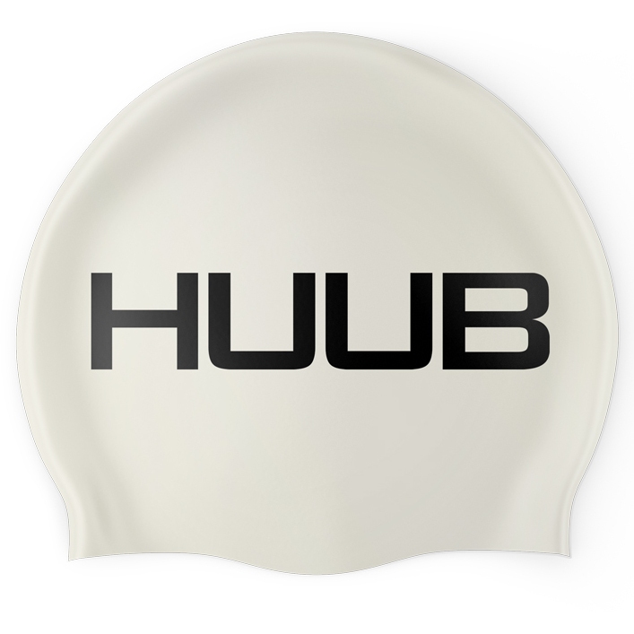 Produktbild von HUUB Design Badekappe - weiß
