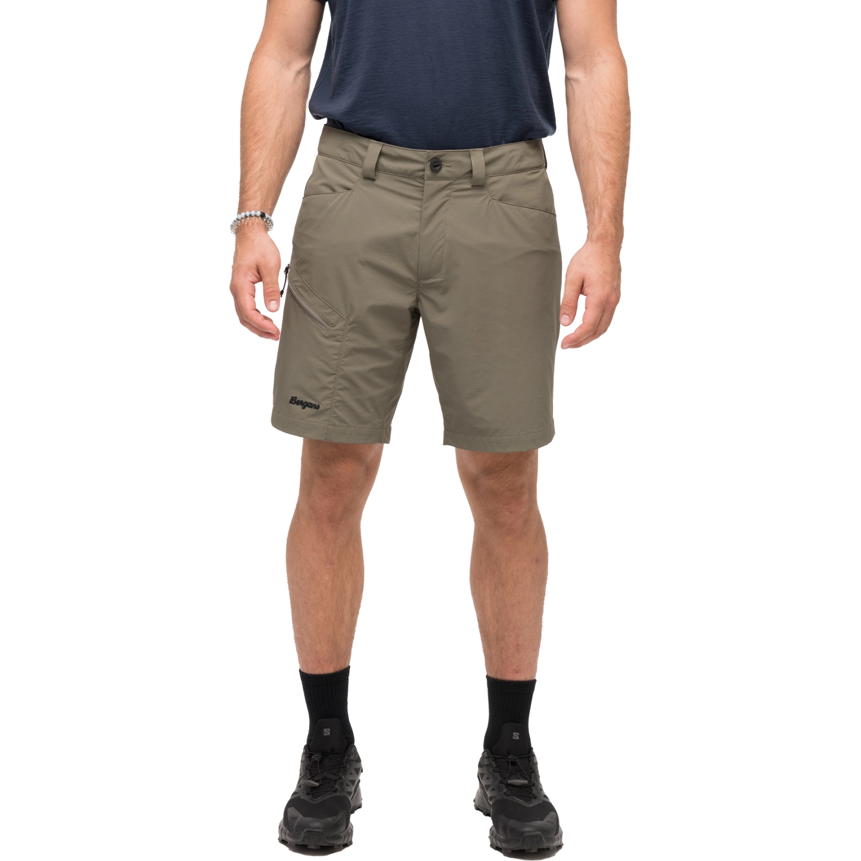 Produktbild von Bergans Vaagaa Light Softshell Shorts Herren - green mud