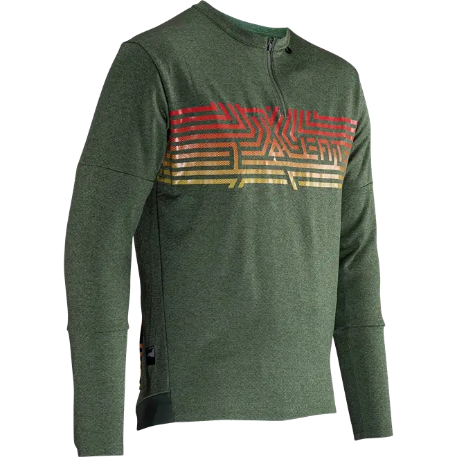 Leatt MTB Trail Long Sleeve Jersey Men spinach BIKE24