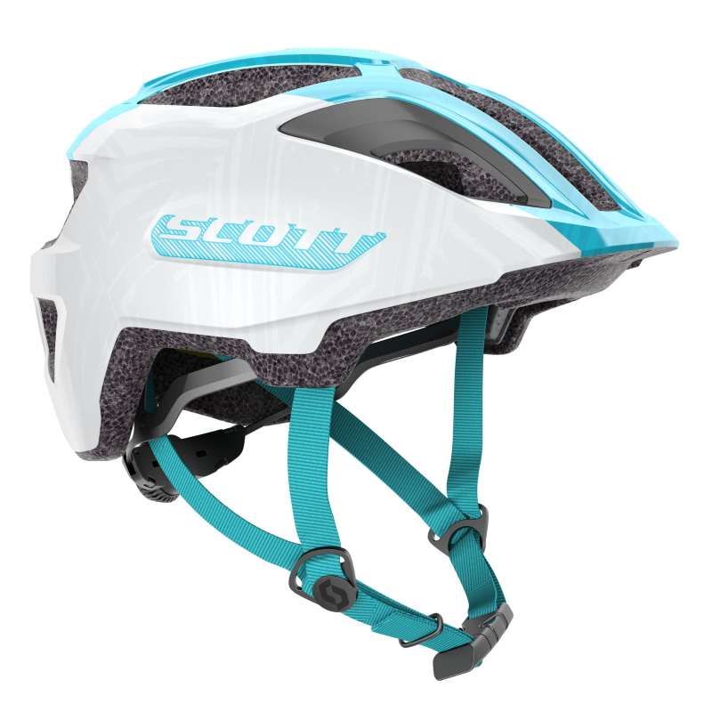 Picture of SCOTT Spunto Junior (CE) Helmet - pearl white/breeze blue