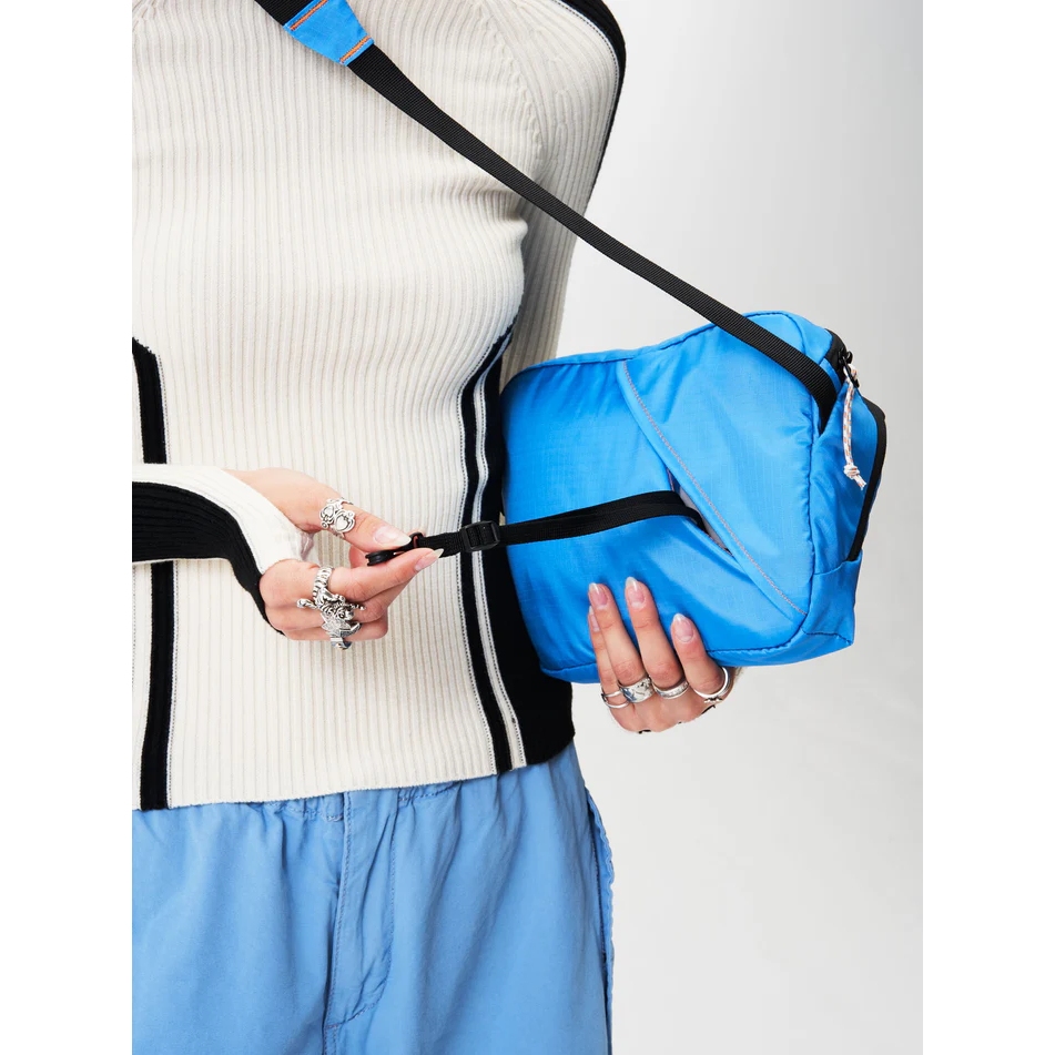 Sac Bandoulière Rétro Bleu - Neuf Avec étiquettes, Générique