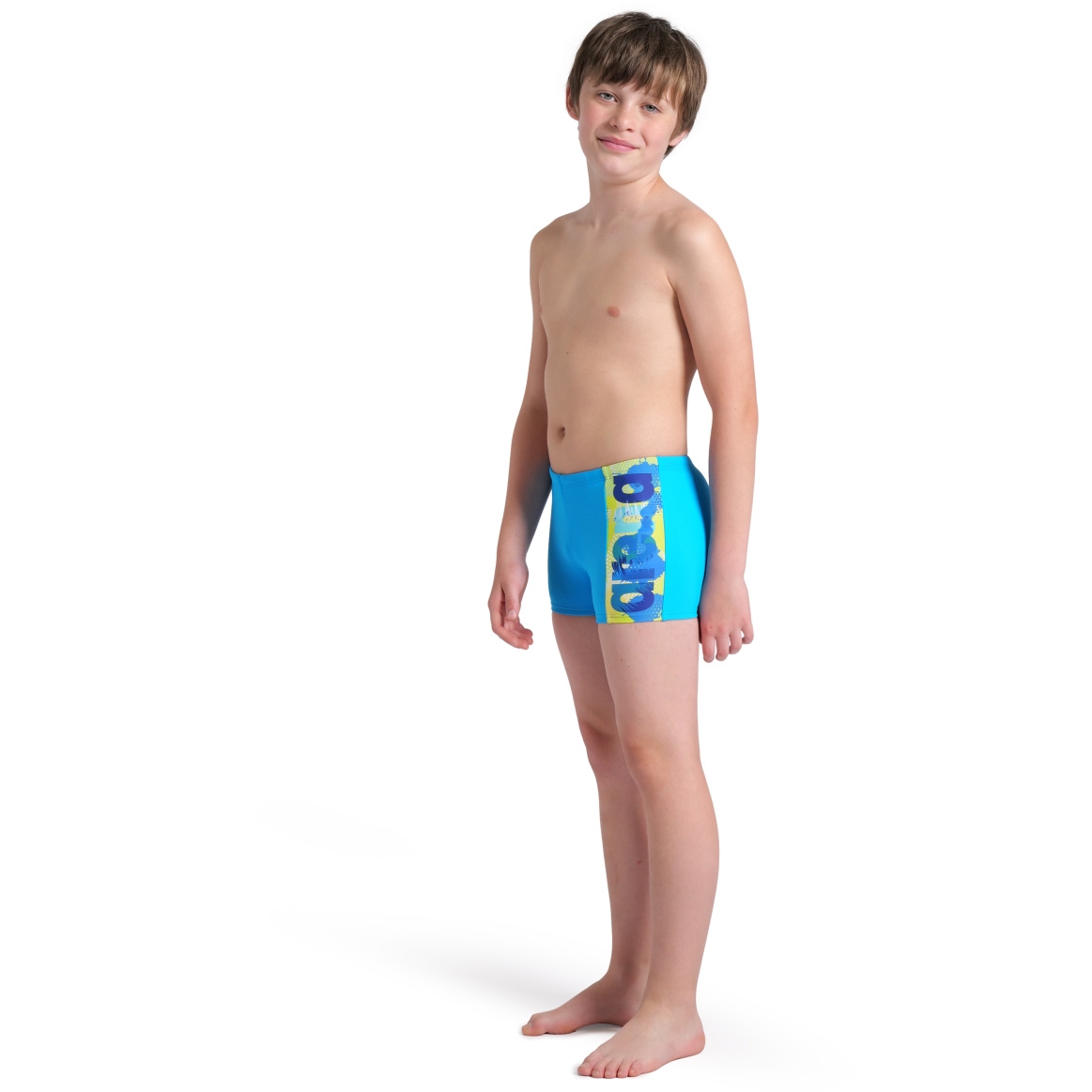 Caleçon De Bain Garçon Français - Turquoise/marine - Taille 00120 - Neuf Avec étiquettes