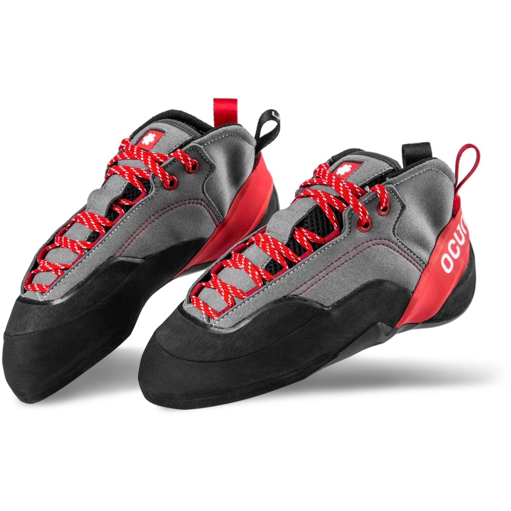 Immagine di Ocún Scarpe Arrampicata Uomo - Jett Crack - grigio/rosso