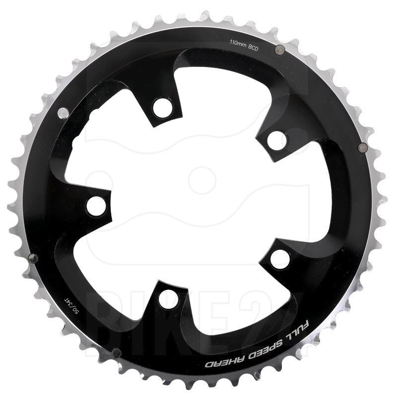 Picture of FSA Super Type Road Chainring 110mm compact N-10/11 - black
