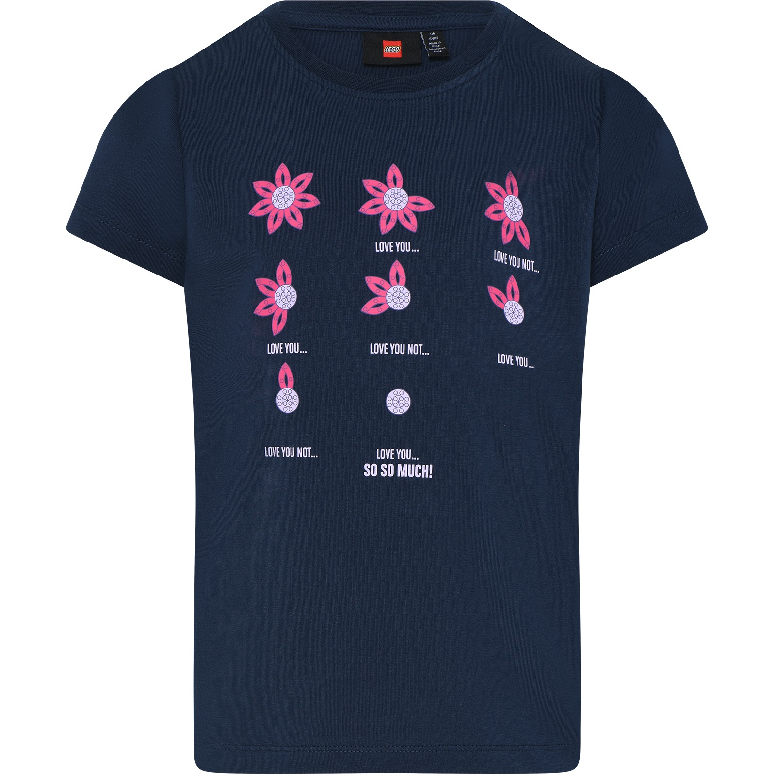 Picture of LEGO® Taylor 300 - Girl T-Shirt Short Sleeve - Dark Navy