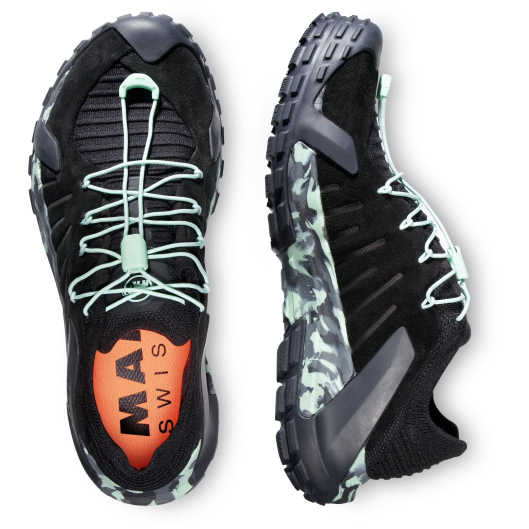 Produktbild von Mammut Hueco II Low GTX Outdoor-Schuhe Damen - schwarz-neo mint