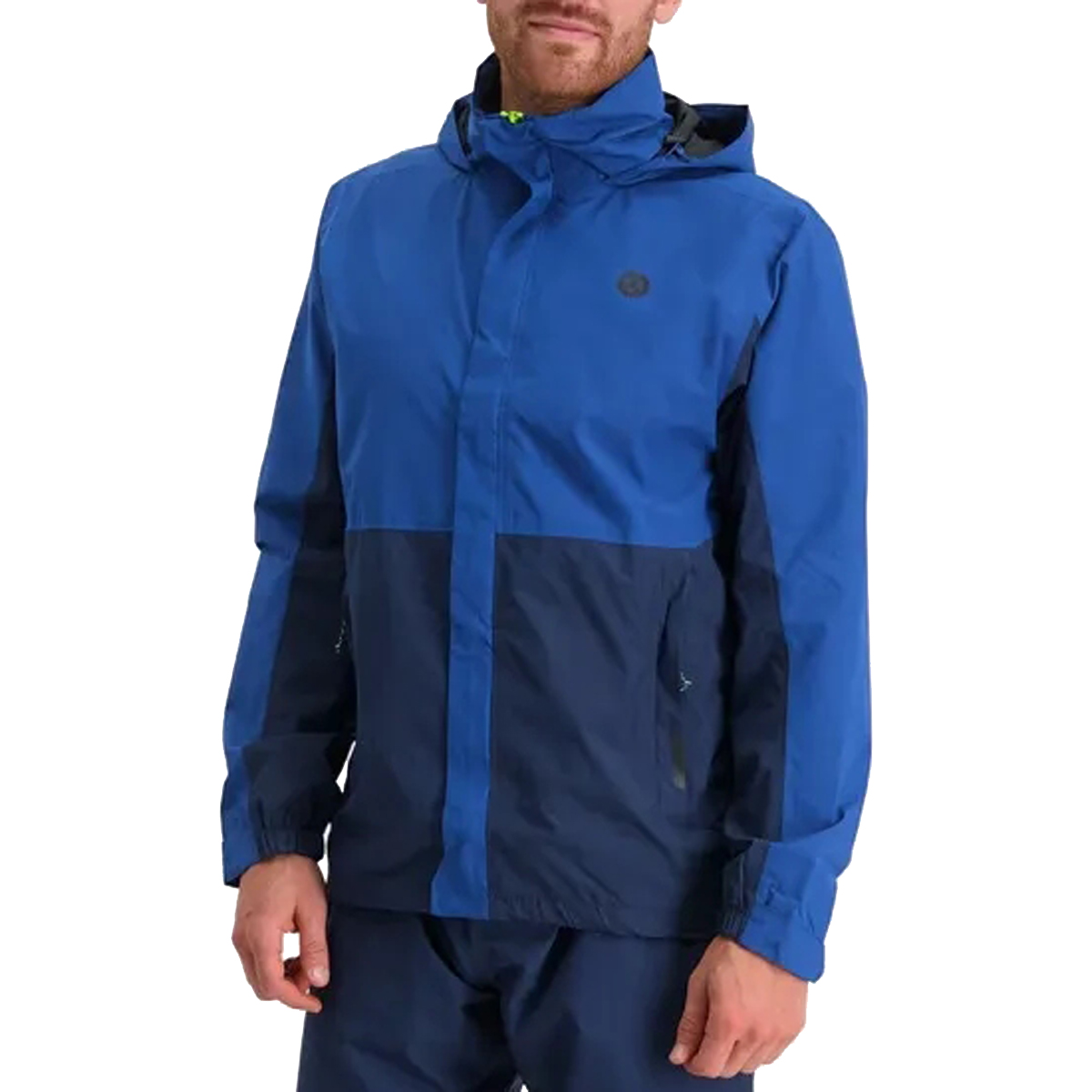 Picture of AGU Essential Section Rain Jacket - navy