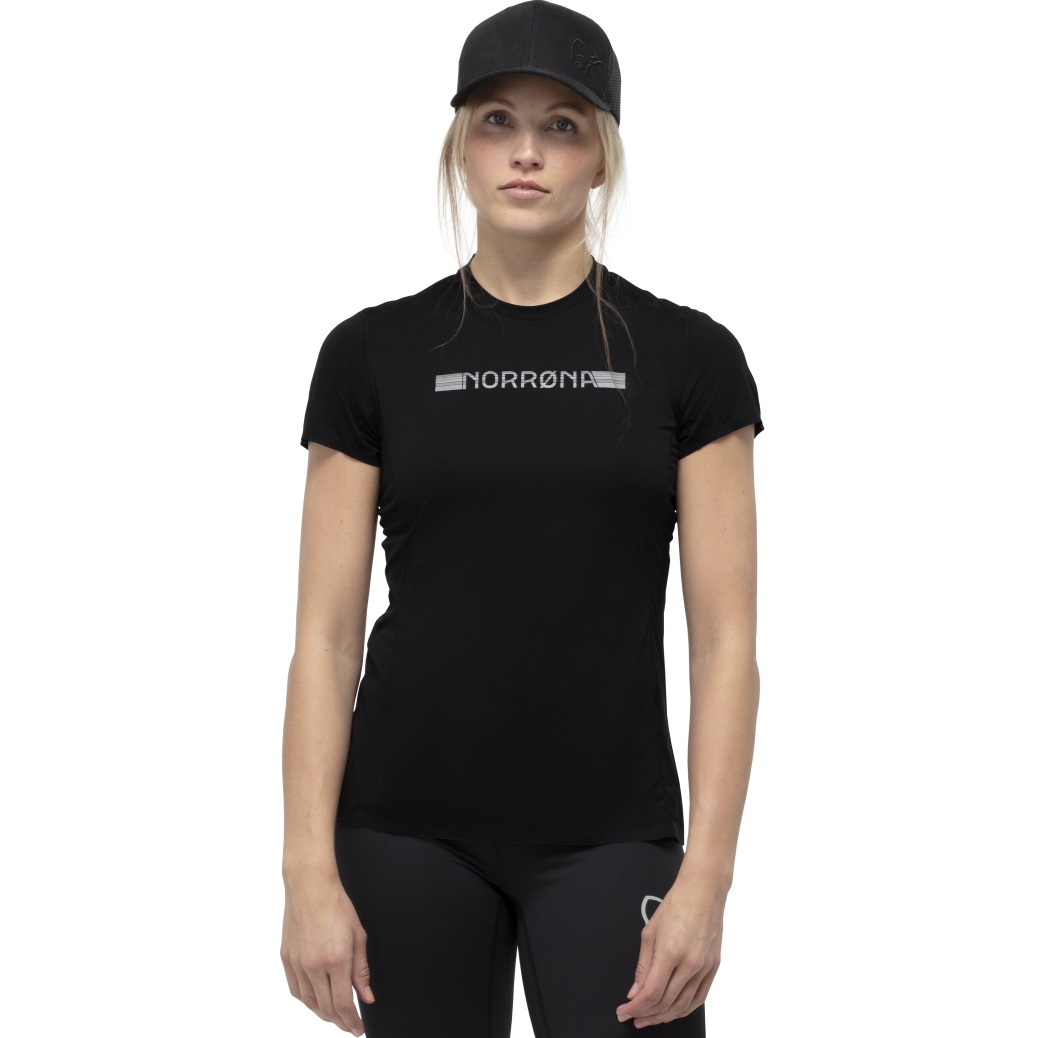 Produktbild von Norrona bitihorn tech Damen T-Shirt - Caviar