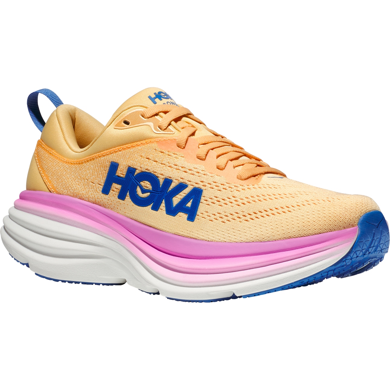 Produktbild von Hoka Bondi 8 Damen Laufschuhe - impala / cyclamen