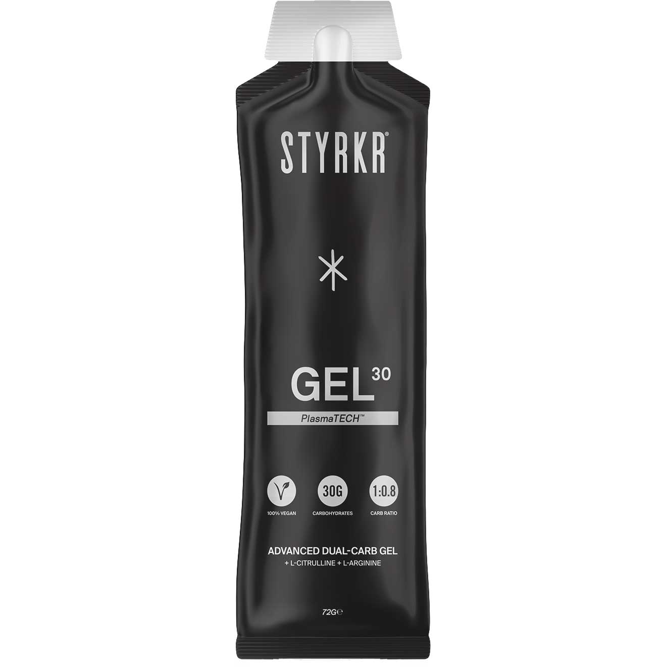 Produktbild von Styrkr GEL30 Dual-Carb Energy Gel - Kohlenhydrat-Gel - 72g