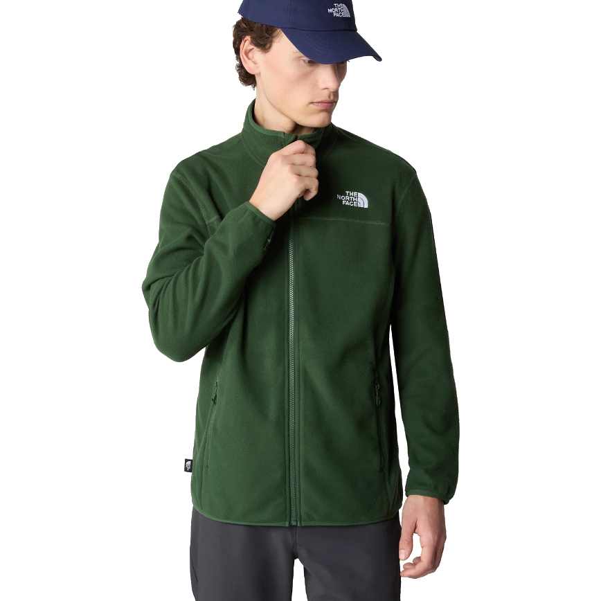 The North Face Polaire 100 Glacier Agave Green | Pulls & Polaires Homme