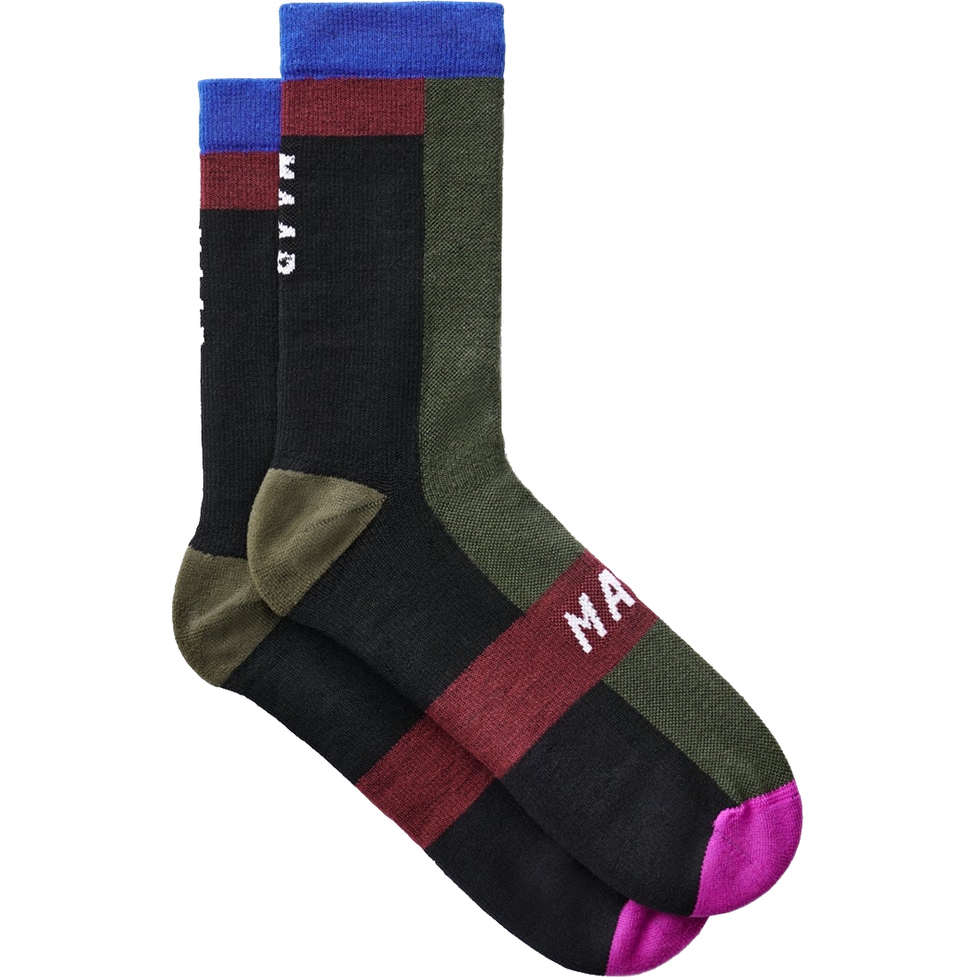 Picture of MAAP Alt Road Duo Socks - black