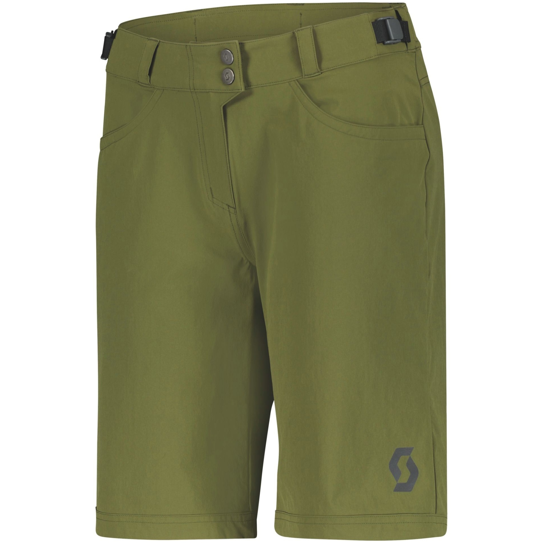 Kuva tuotteesta SCOTT Trail Flow w/ Pad Shorts Women - hay green