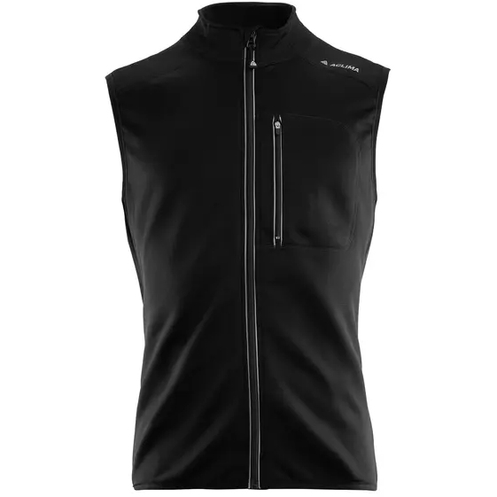 Мужской шерстяной жилет Aclima - черный как смоль