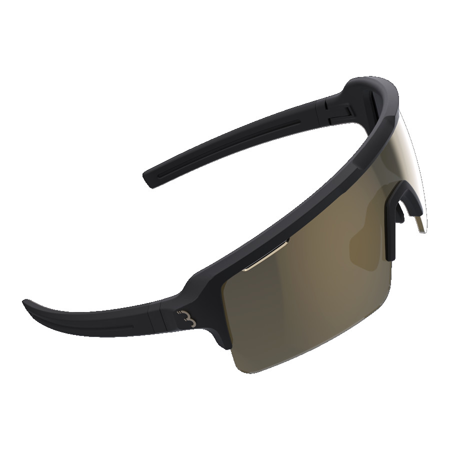 Picture of BBB Cycling Fuse BSG-65 Glasses - Matt / MLC Gold + Yellow + Clear