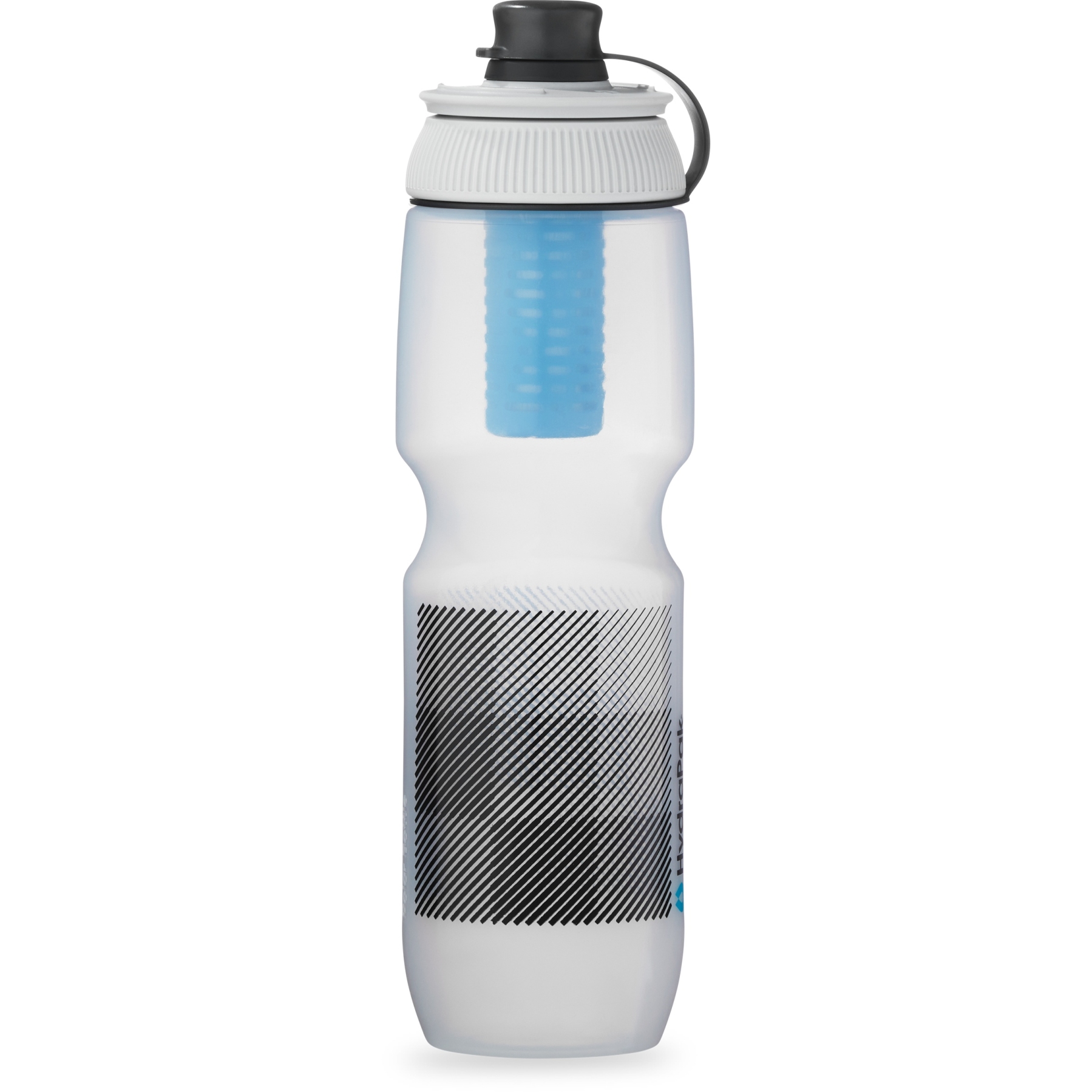 Produktbild von Hydrapak Breakaway + Filter Cap Trinkflasche - 880 ml - charcoal/silver/blue