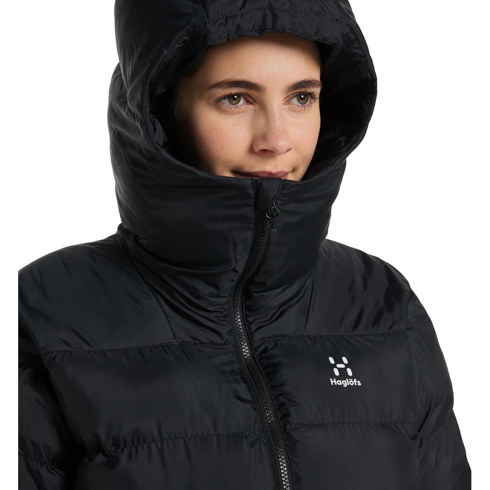 Haglöfs Parka Mujer Long Mimic true black 2C5 BIKE24