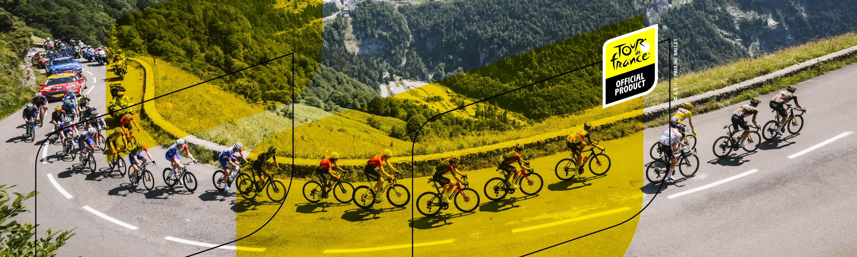 Tour de France™ - Offizielle lizenzierte Shirts und Accessoires für Fans!