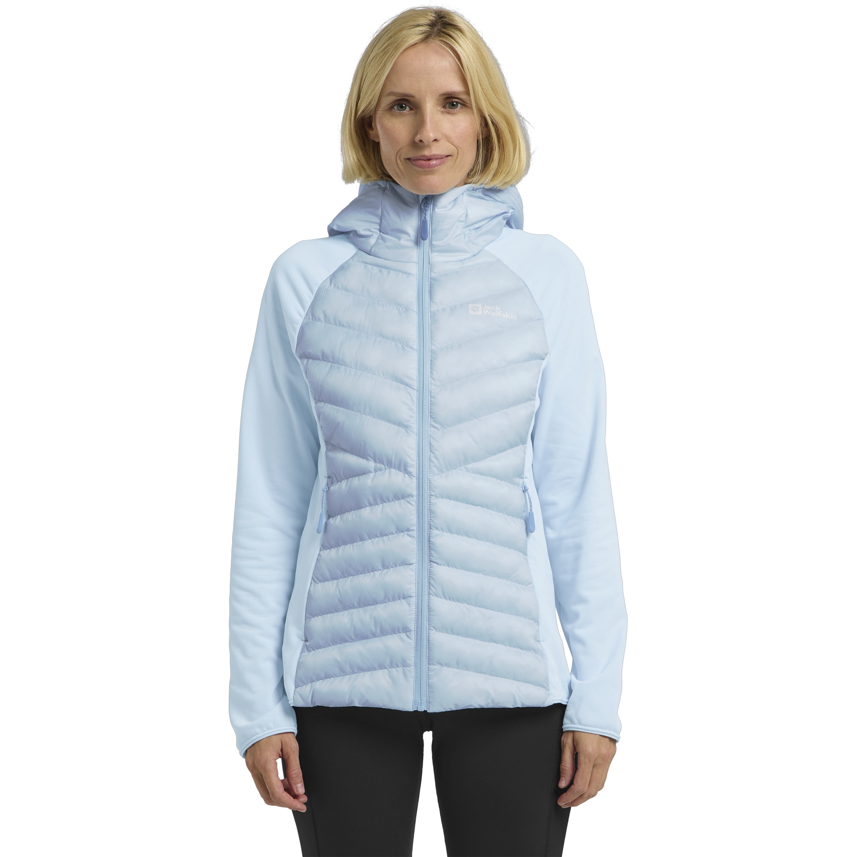 Photo produit de Jack Wolfskin Veste Femme - Routeburn Pro Hybrid - ice blue