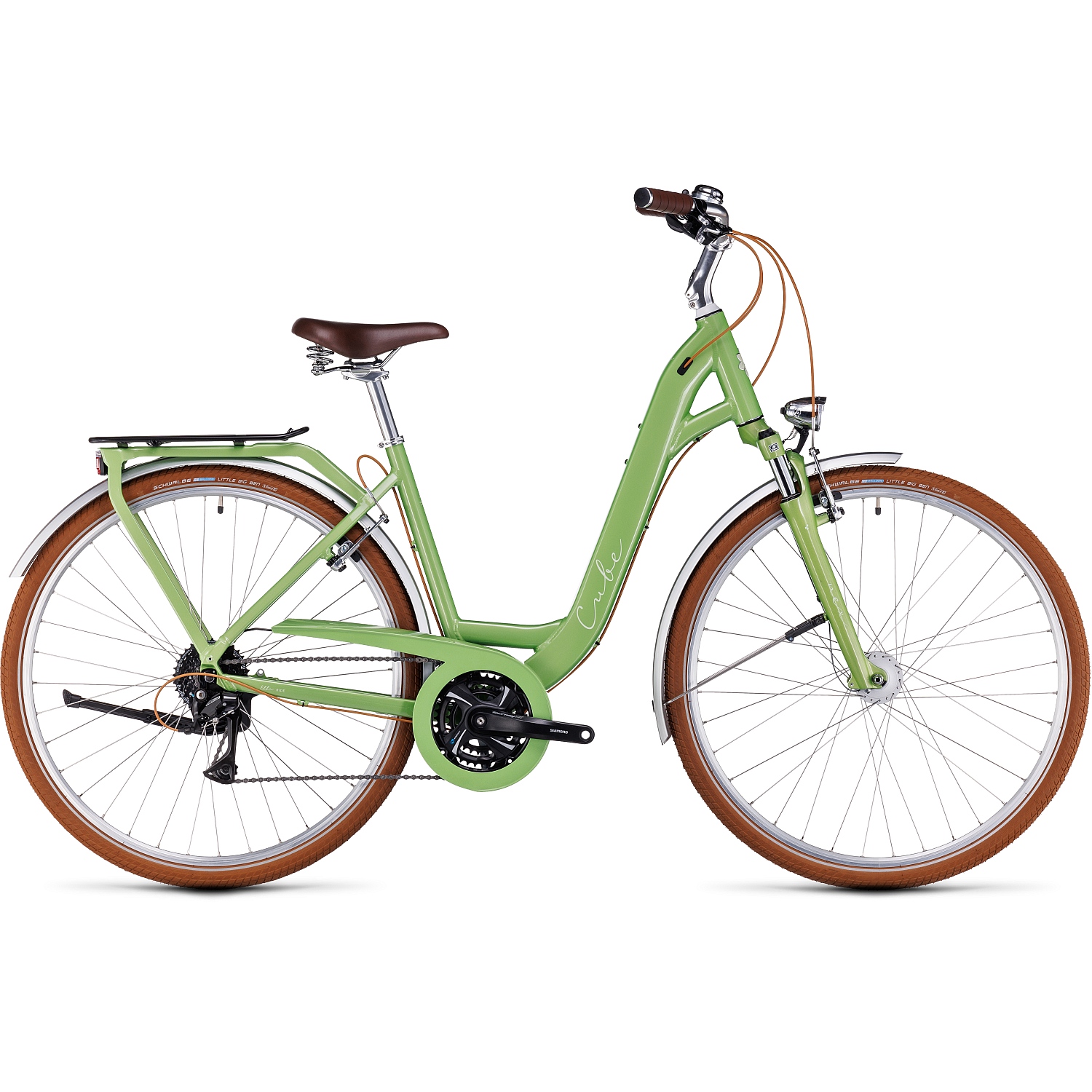Foto de CUBE Bicicleta Urbana Easy Entry - ELLA RIDE - 2023 - green / green A00