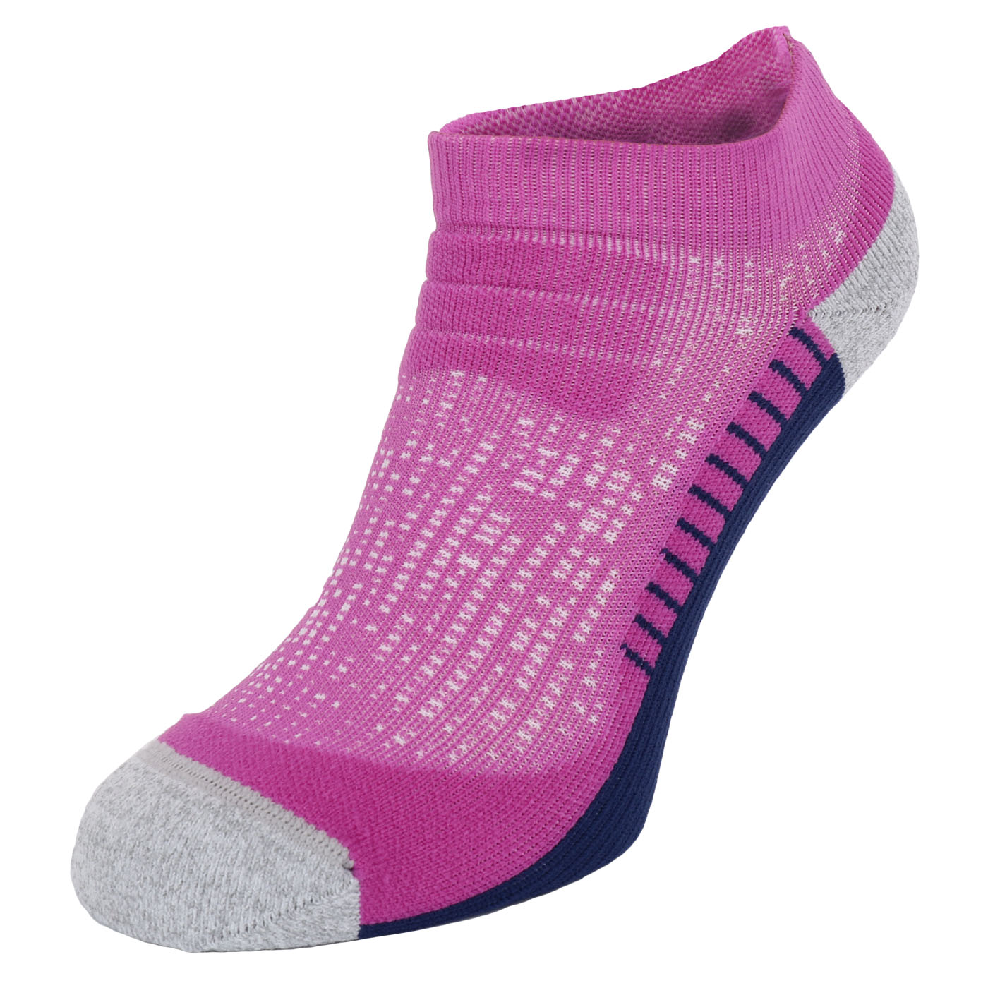 Image of asics Ultra Comfort Running Ankle Socks - digital grape