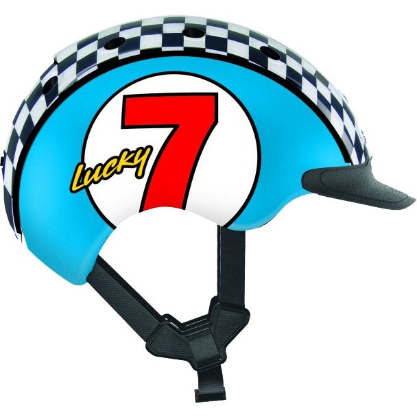 Image of Casco Mini 2 Kids Helmet - Lucky 7 blue