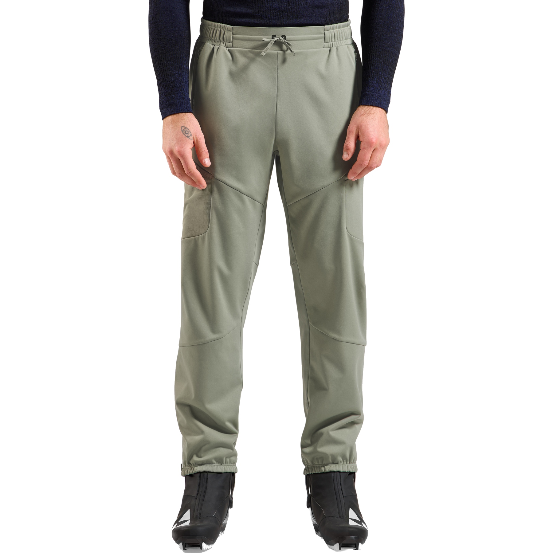 Pantalon Vintage Russell Athletic Premier – Homme Taille M – Rouge – Doublé Coupe-Vent
