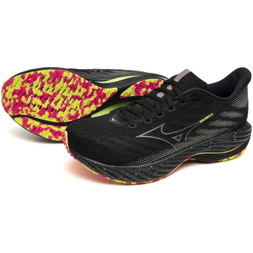 Mizuno wave rider black on sale