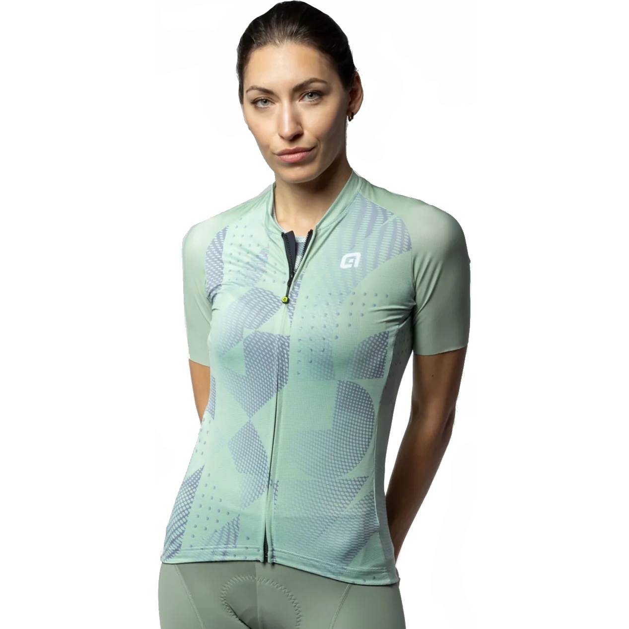 Image of Alé PRAGMA Enjoy Short Sleeve Jersey Women - mint green