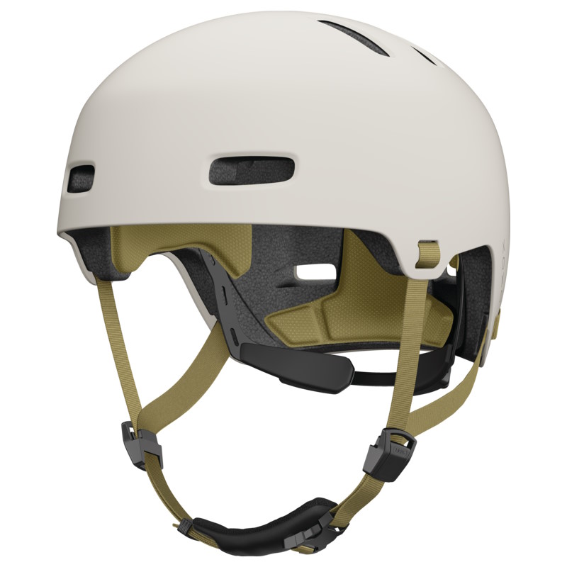ABUS XOXO Casco Da Città E Skate, Taglia L Grigio, Per Adolescenti E Adulti, Con Imbottitura Mento Regolabile