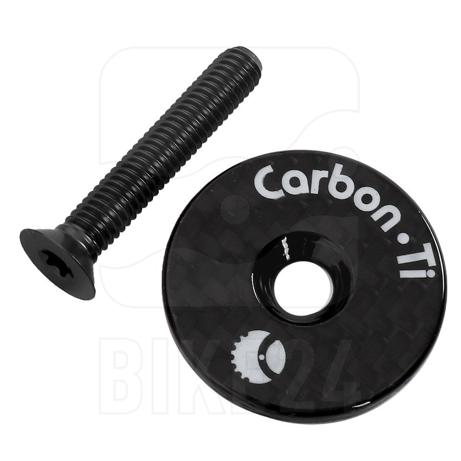Picture of Carbon-Ti X-Cap 3 Ahead Cap - Carbon - black
