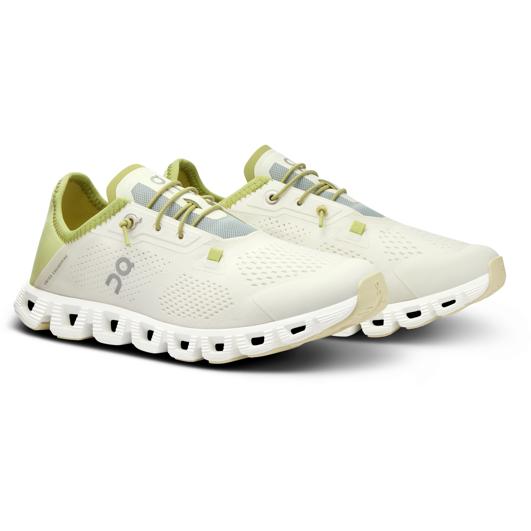 Picture of On Cloud 5 Coast Shoes Women - Ivory &amp; Acacia