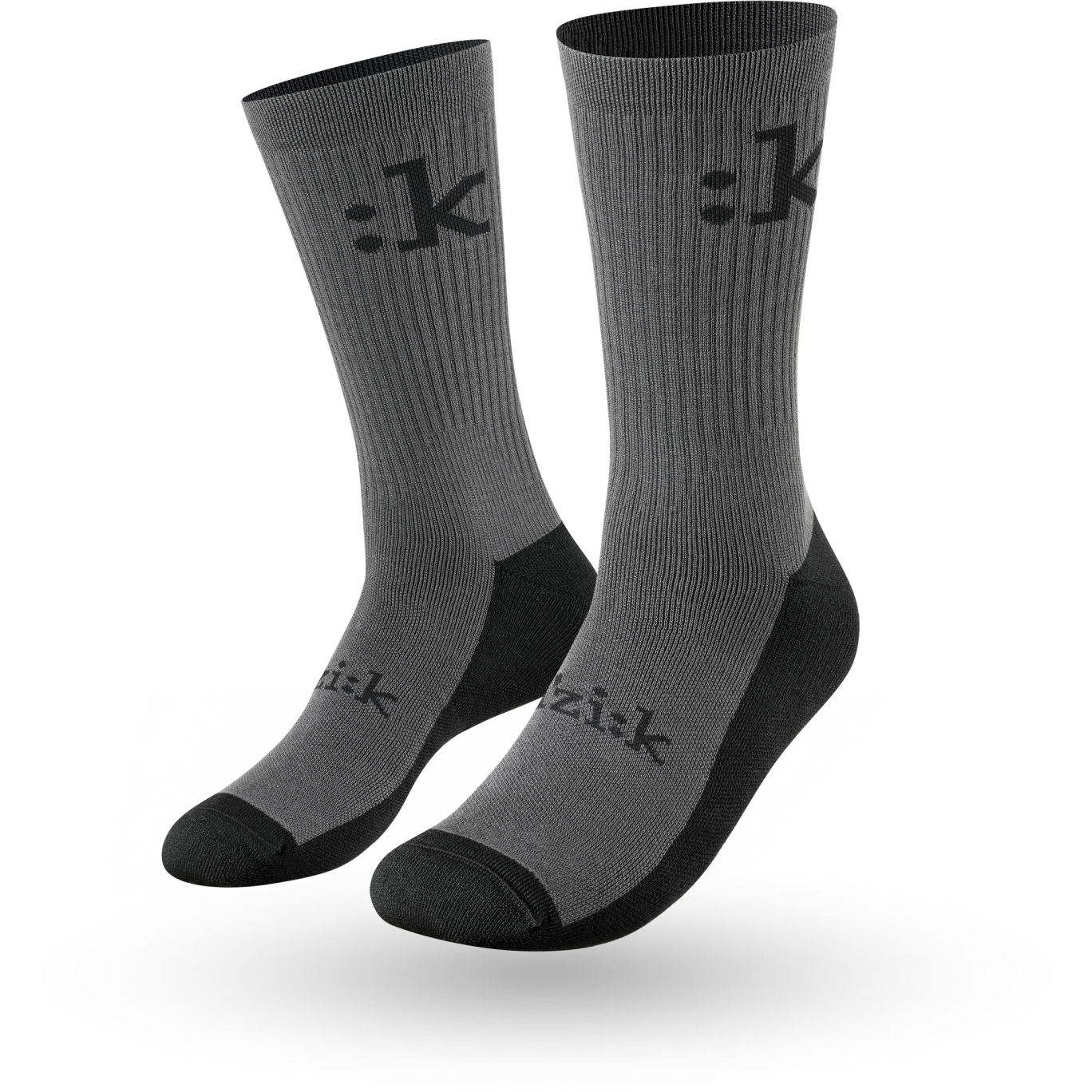 Produktbild von Fizik Off-Road Fahrradsocken - grau/schwarz
