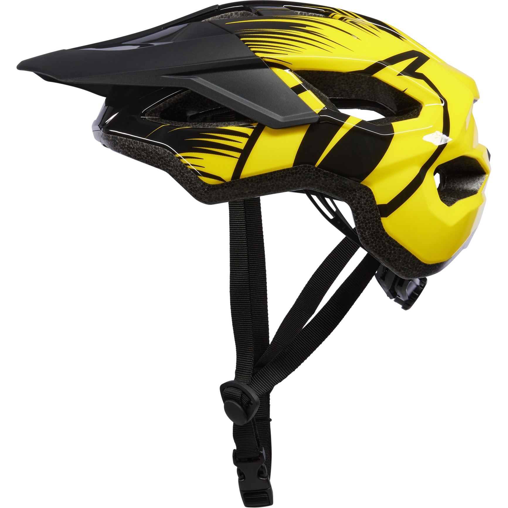 Picture of O&#039;Neal Matrix Helmet - SPLIT V.23 black/yellow