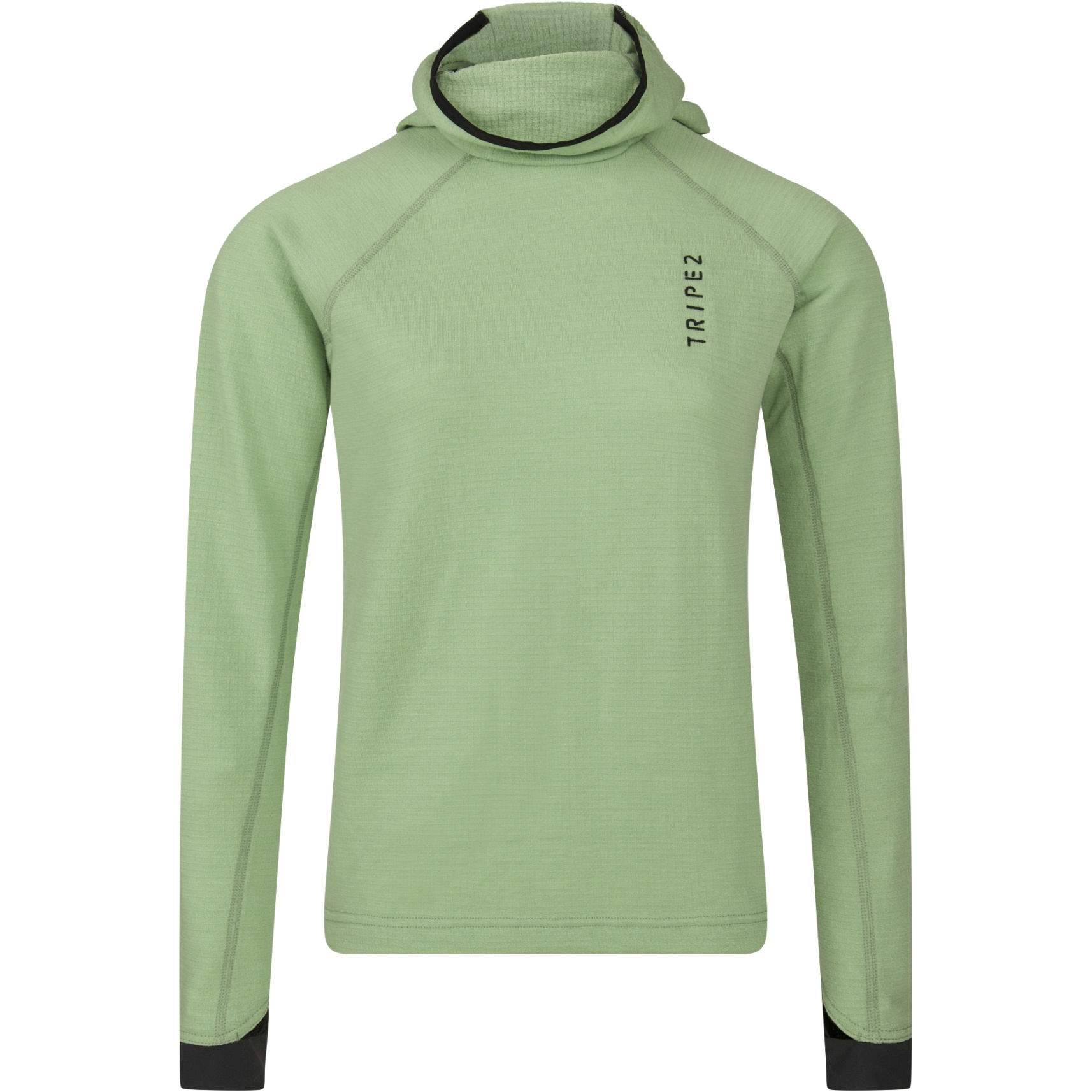Produktbild von triple2 Kapp Sub Damen Kapuzenpullover - smoke green