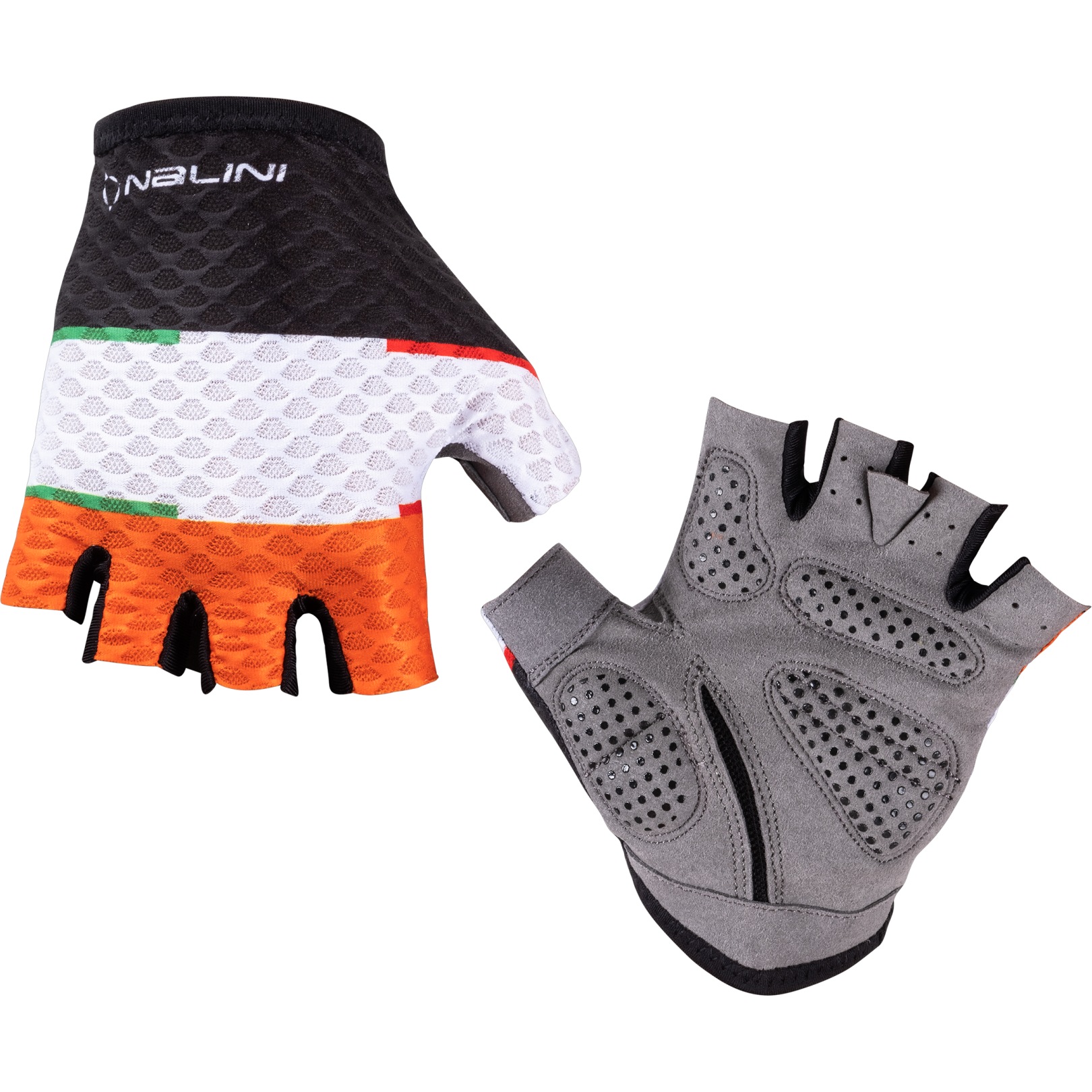Productfoto van Nalini Summer Handschoenen met Korte Vingers - oranje/zwart 4150
