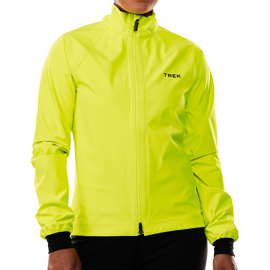 Productfoto van Trek Circuit Women&#039;s Rain Cycling Jacket - Radioactive Yellow