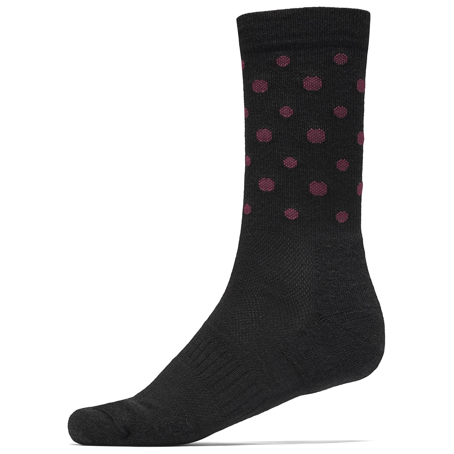 Picture of Icebug Active Merino Socks - spots black/hibiscus